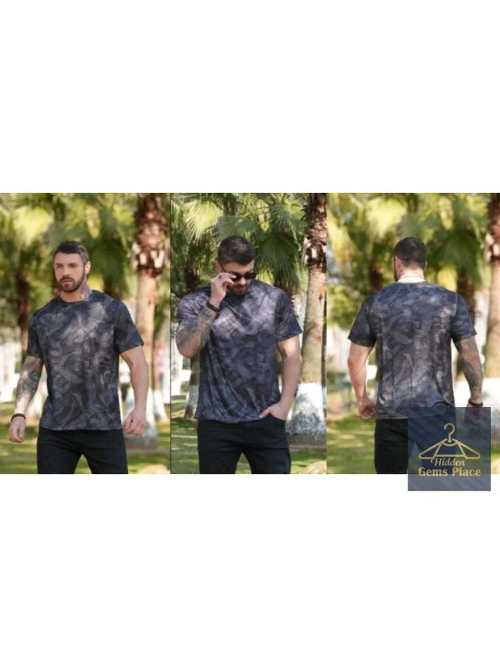Men's UPF 50+ Rash Guard Swim Shirt 100% Polyester Quick Dry Performance Top